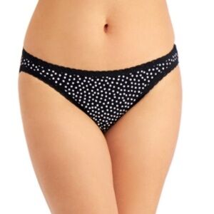 Jenni
Women’s Lace Trim Bikini Underwear Black/white Size L and S